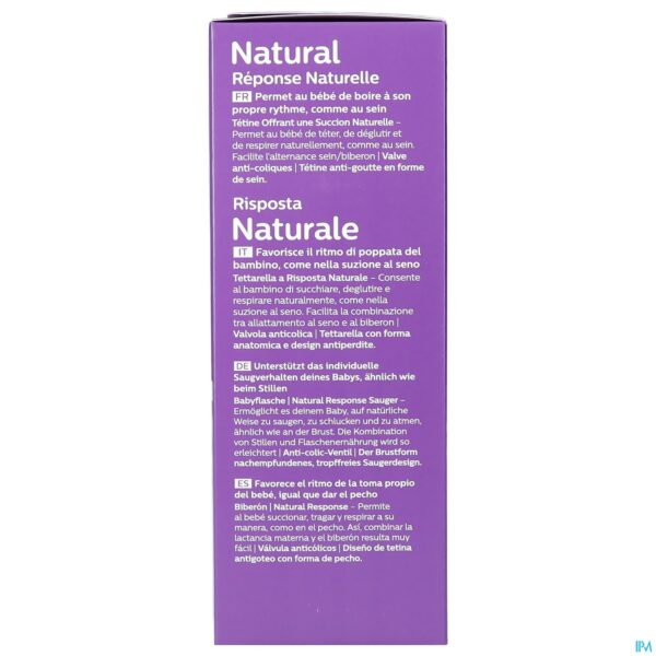 Packshot Philips Avent Natural 3.0 Zuigfles 330ml