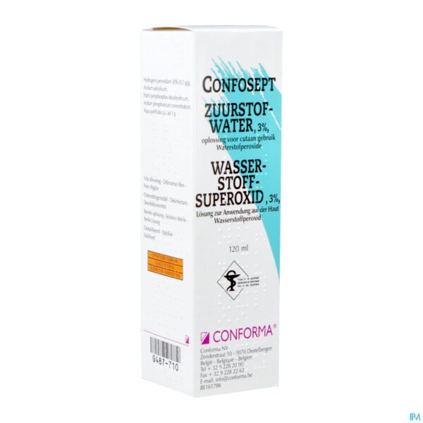 Packshot Confosept Zuurstofwater 1 X 120ml