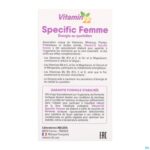 Packshot Vitamin 22 Specific Femme Caps 60