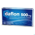 Packshot Daflon 500 Comp 30 X 500mg