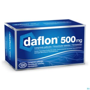 Packshot Daflon 500 Comp 120 X 500mg
