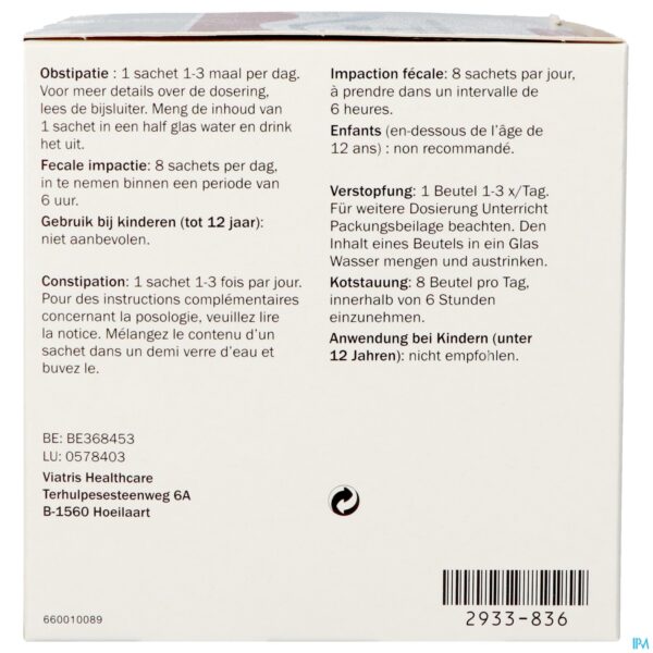 Packshot Molaxole Zakjes 30 X 13,8g
