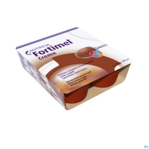 Packshot Fortimel Creme Chocolade 4x125g