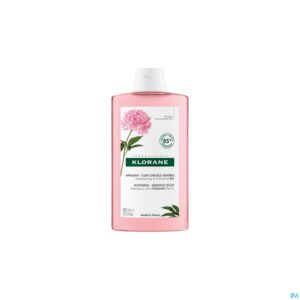 Packshot Klorane Capil. Sh Pioenroos Bio 400ml