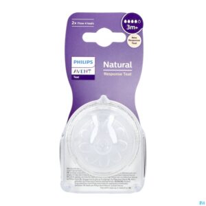 Packshot Philips Avent Natural 3.0 Zuigspeen 3m+ T4 1