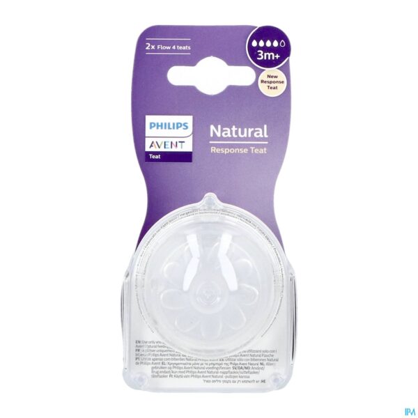 Packshot Philips Avent Natural 3.0 Zuigspeen 3m+ T4 1