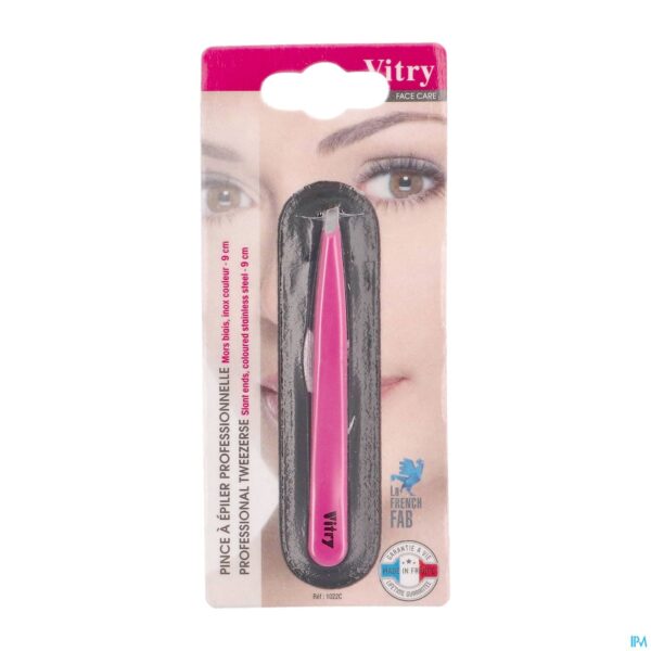 Packshot Epileerpincet Prof. Schuin Inox Kleur