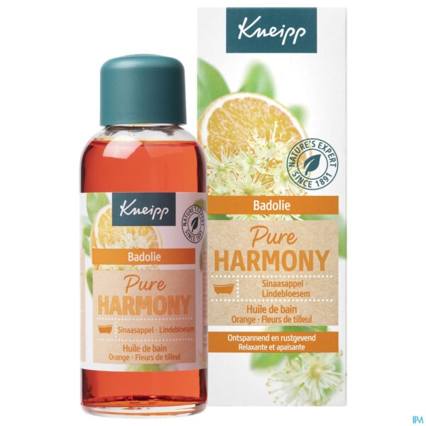Productshot Kneipp Badolie Oranje Lindebloesem 100ml
