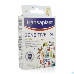 Packshot Hansaplast Pleisters Kids Sensitive Strips 20
