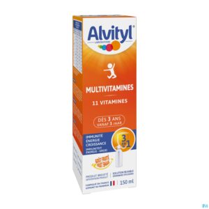 Packshot Alvityl Multivitaminen Drinkb.opl Fl 150ml