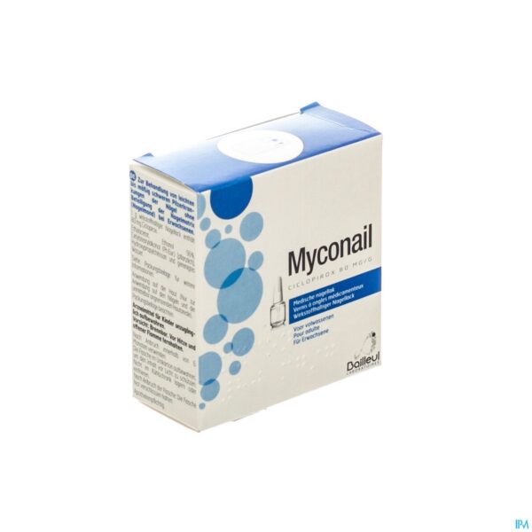 Packshot Myconail 80mg/g Medische Nagellak Fl 6,6ml