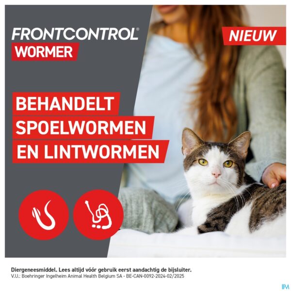 Lifestyle_image Frontcontrol Wormer 230mg/20mg Kat Tabl 2