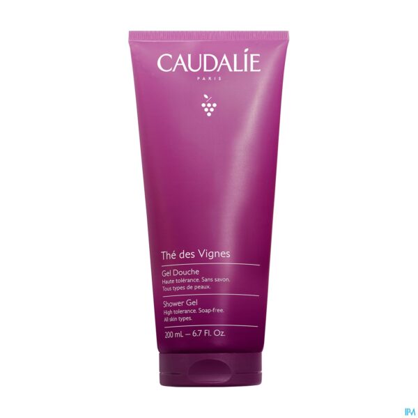 Packshot Caudalie Lichaam Douche Gel The Vigne 200ml Nf