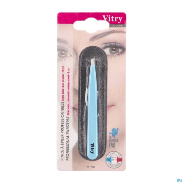 Packshot Epileerpincet Prof. Schuin Inox Kleur
