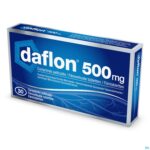 Packshot Daflon 500 Comp 30 X 500mg