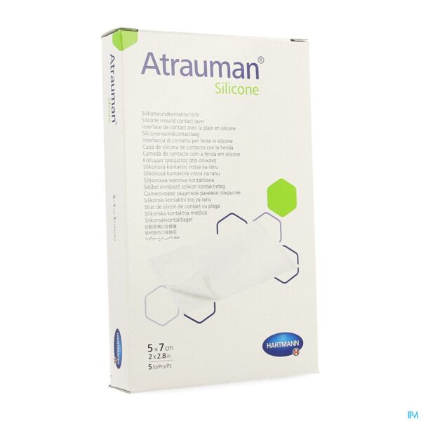 Packshot Atrauman Silicone 5x7cm 5 P/s Packshot Atrauman Silicone 5x7cm 5 P/s