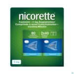 Packshot Nicorette Freshmint 2mg Zuigtabl Z/suiker 80 Nf