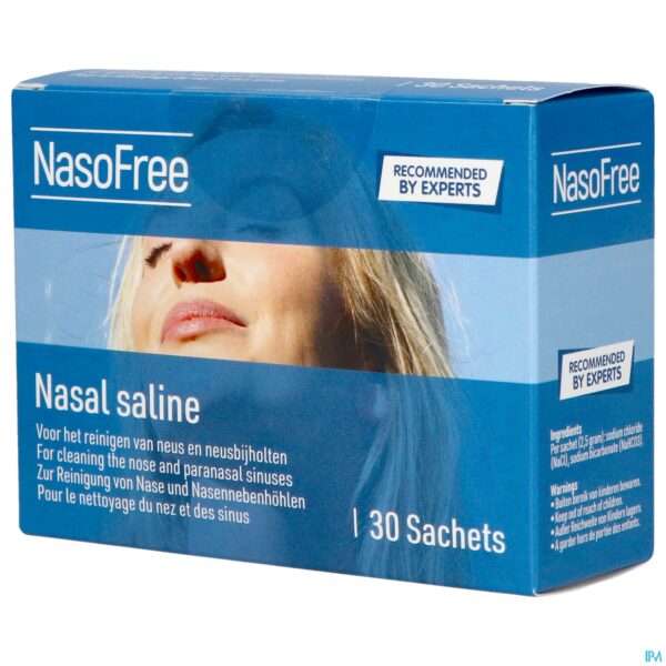 Packshot Dos Medical Nasaal Spoelzout Zakje 30x2,5g