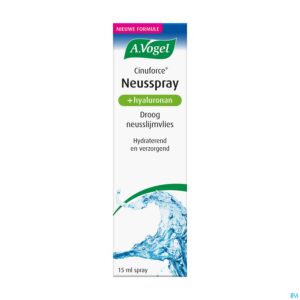 Packshot A.vogel Cinuforce Neusspray Droog Neusslijmvl.15ml