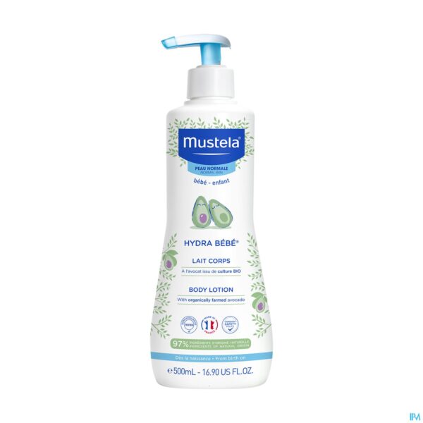 Packshot Mustela Pn Hydra Bb Lichaamsmelk 500ml