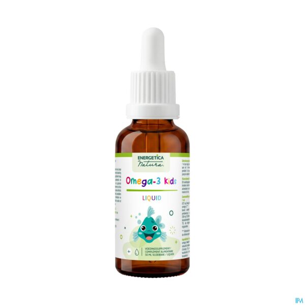 Packshot ENERGETICA NATUR OMEGA3 VIS TRIGLYC KIND 50 ML Packshot ENERGETICA NATUR OMEGA3 VIS TRIGLYC KIND 50 ML