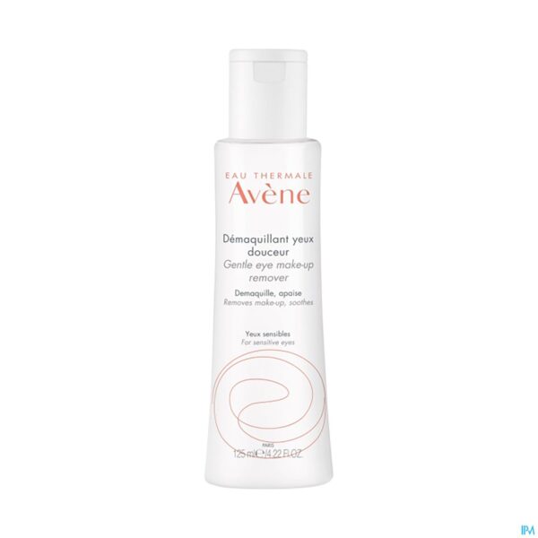 Packshot Avene Essentiels Zachte Oogreiniging 125ml Packshot Avene Essentiels Zachte Oogreiniging 125ml