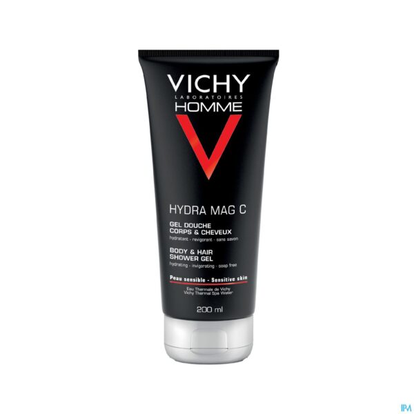Packshot Vichy Homme Mag C Douchegel 200ml Nf