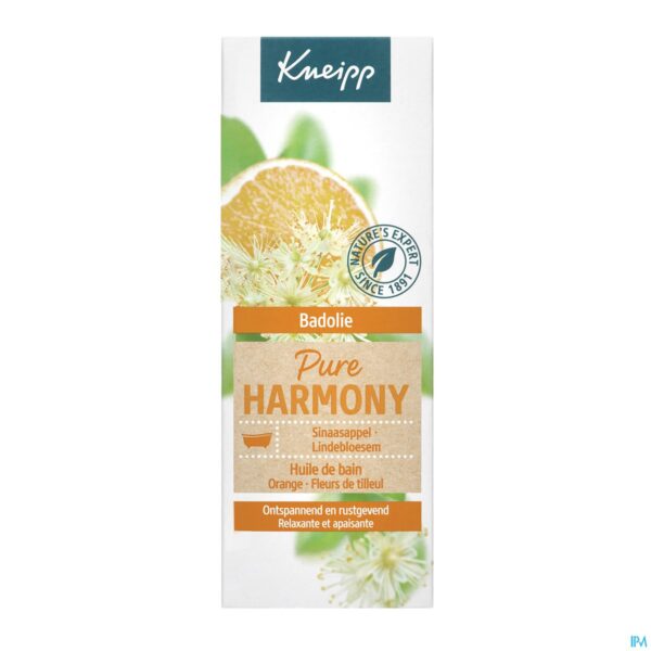 Packshot Kneipp Badolie Oranje Lindebloesem 100ml