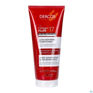 Packshot Vichy Dercos Collagen 17 Filler Conditioner 200ml