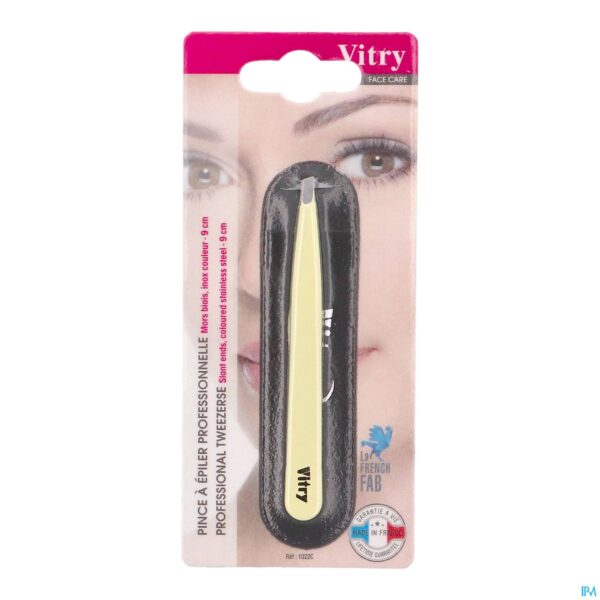 Packshot Epileerpincet Prof. Schuin Inox Kleur