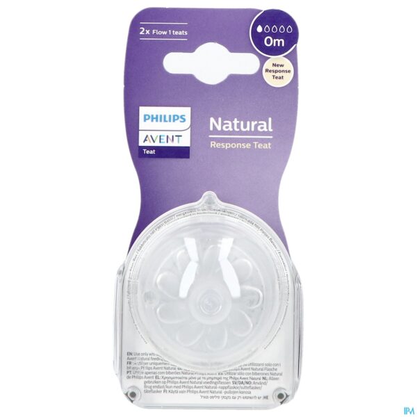 Packshot Philips Avent Natural 3.0 Zuigspeen 0m T1 1