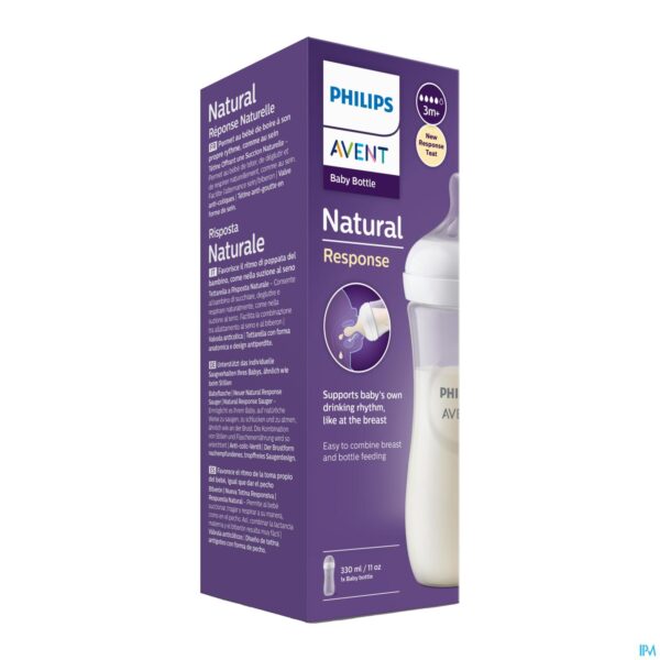 Packshot Philips Avent Natural 3.0 Zuigfles 330ml