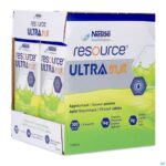 Packshot Resource Ultra Fruit Appel 4x200ml