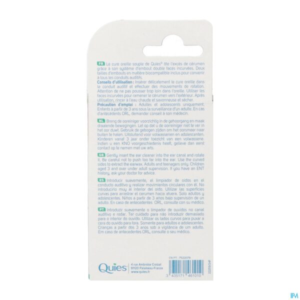 Packshot Quies Soepel Oorreiniger