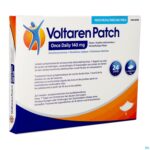 Packshot Voltaren Patch 140mg Once Daily Pleister 5