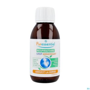 Productshot Puressentiel Ademhaling Verz.siroop 3 Honing 125ml