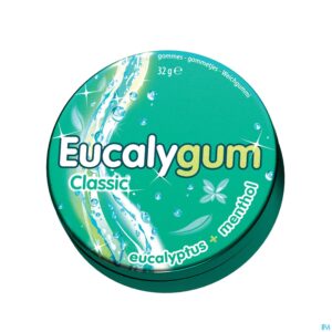 Packshot Eucalygum Pectorale Gommetjes Met Suiker 40g