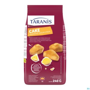 Packshot Taranis Mini Citroen Cake Zakje 6x40g