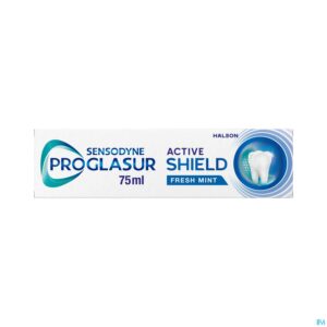 Packshot Sensodyne Proglasur Act.shield Fr.mint Tandpa.75ml