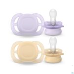 Productshot Philips Avent Fopspeen +0m Start Perzik/lila Eff.2