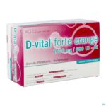 Packshot D-vital Forte Sinaas 1000mg/880ie Zakjes 30