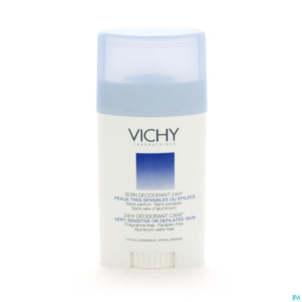 Packshot Vichy Deo React. H Z/alu Zout Stick 24u 40ml