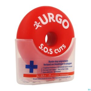 Packshot Urgo Sos Cuts Verband 3m X 2,5cm