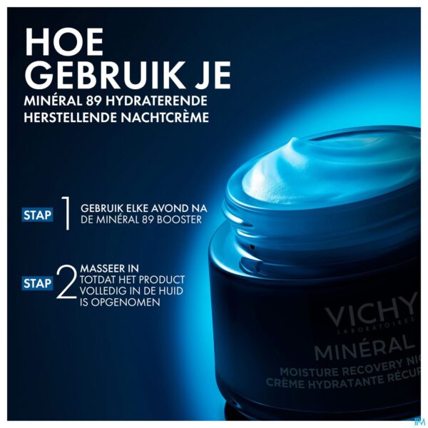 Lifestyle_image Vichy Mineral 89 Hydra Herstellende Nacht Cr 50ml