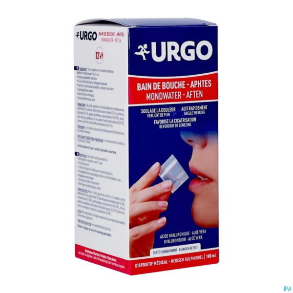 Packshot Urgo Mondspoeling Aften 100ml