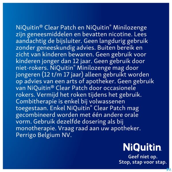 Lifestyle_image Niquitin 4,0mg Minilozenge Nf Zuigtabl 60