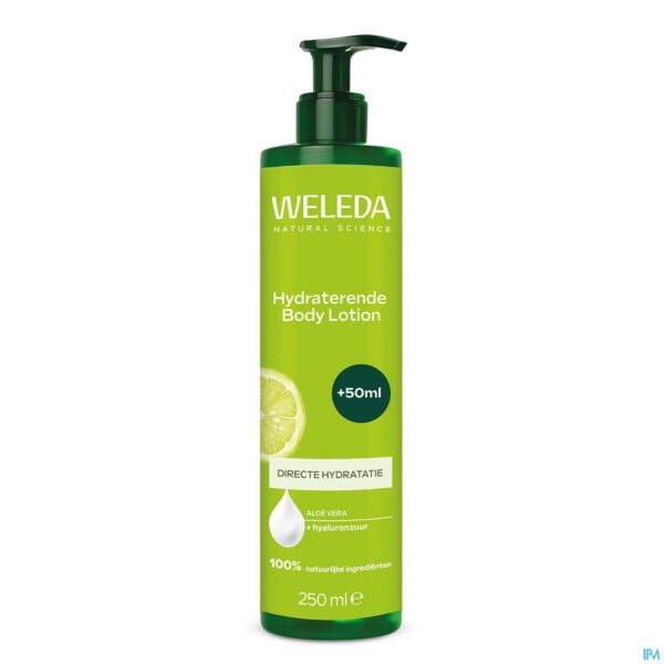 Packshot Weleda Hydraterende Bodylotion Aloe Vera 250ml Packshot Weleda Hydraterende Bodylotion Aloe Vera 250ml