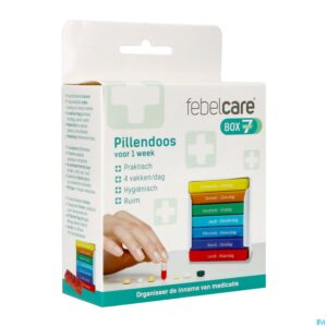 Packshot Febelcare Box 7 Days Pillendoos Nf