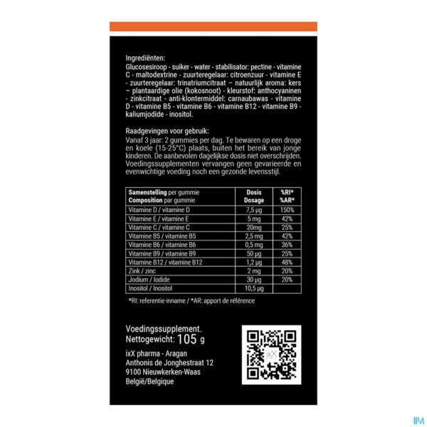Packshot Multi Ixx Gummies 30