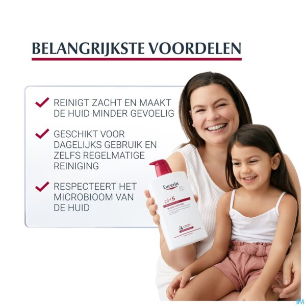 Lifestyle_image Eucerin Ph5 Waslotion + Pomp Nf 1l